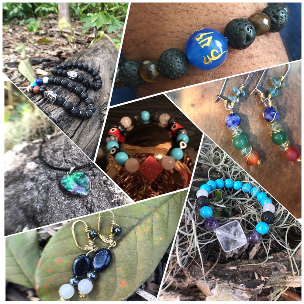 Handmade Custom Healing Crystal Jewelry